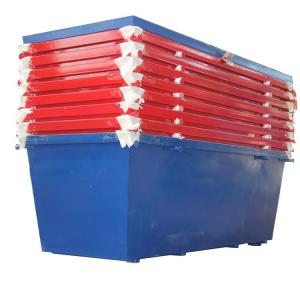 China Industrial Skip Bin With Reinforced Base No Warping No Leaks wholesale