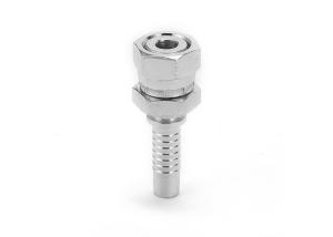 China 1/4'' stainless steel Hydraulic Hose Fittings Straight ORFS Female Flat Seal wholesale