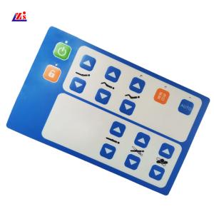 China LCD Clear Window Push Button Dome Membrane Switch wholesale
