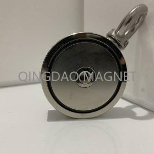 China Sintered NdFeB N35 270KGS 600 Lb Fishing Magnet Nickel Coating wholesale