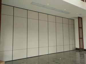 China Wood Panel Door Operable Sliding Partition Walls for Restaurant Commercial Furniture wholesale