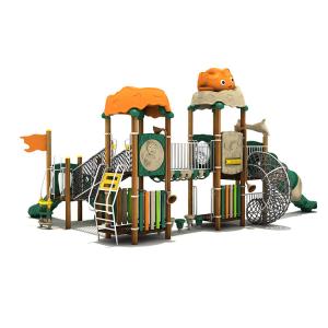 China LLDPE Plastic Material Kids Playground Slide GS Certificate wholesale