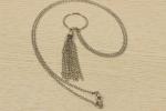 OEM Metal Handbag Chains , Cadmiumless Silver Gold Necklace Chain