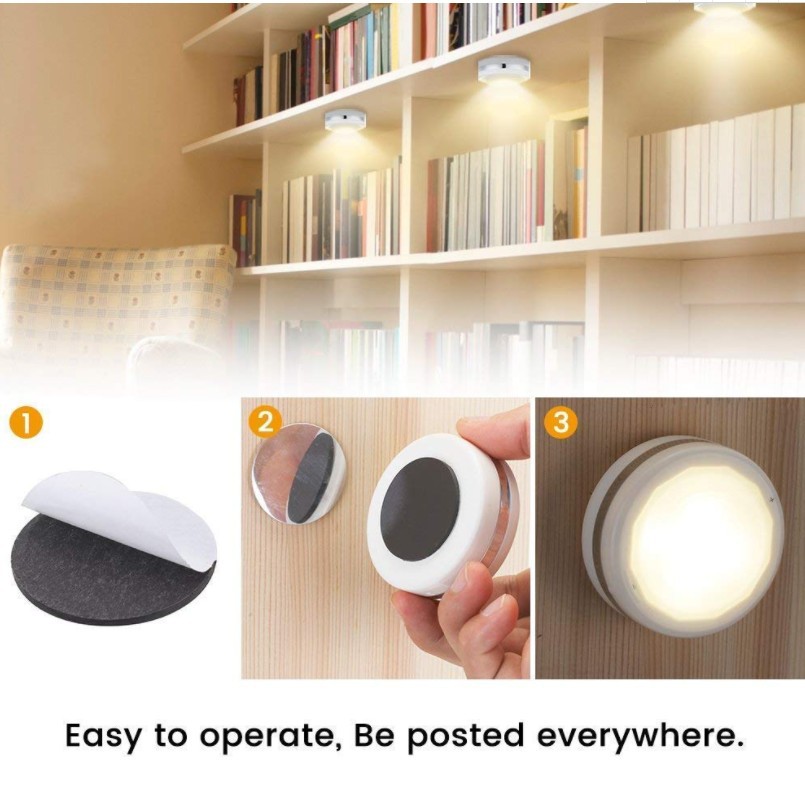 EMC certified ABS 61*25.5mm Remote Control Under Cabinet Light