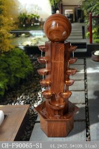 China Multi Cups Handcraft Small Garden Water Features wholesale