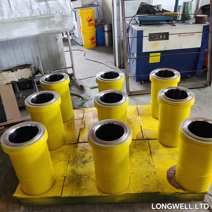 Bomco F1600 Triplex Mud Pump Liner corrosion resistant Drilling Mud Pump Liner