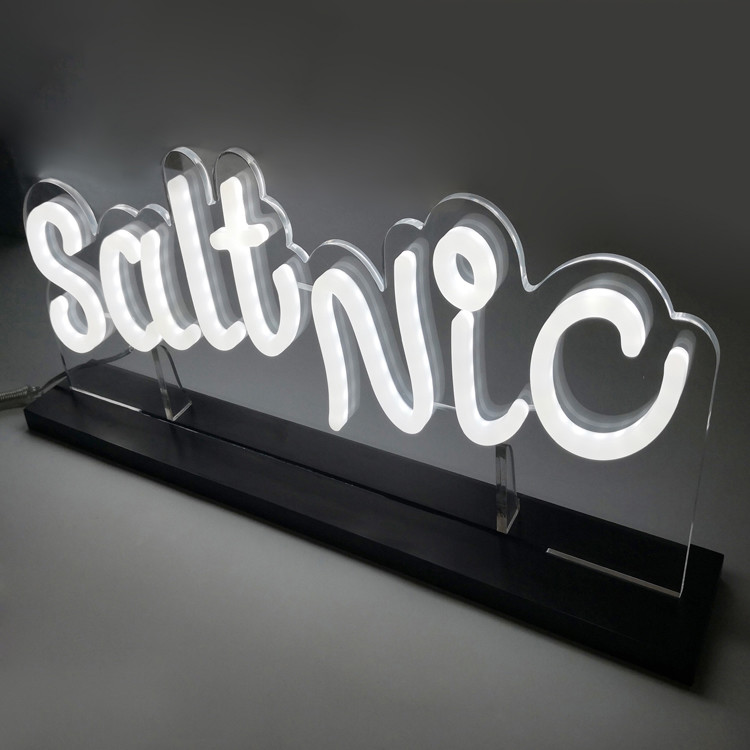 Romantic Wall Mounted Neon Signs Portable Acrylic LED Neon Sign