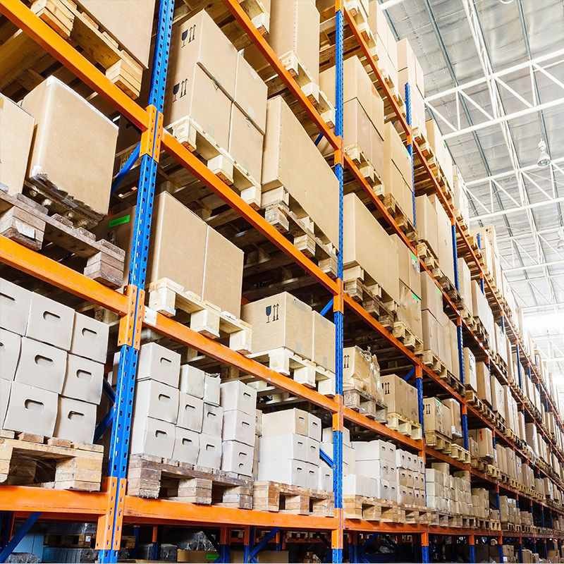 8000Kg Bolted Pallet Racking Cold Rolled Steel Welded Storage Rack