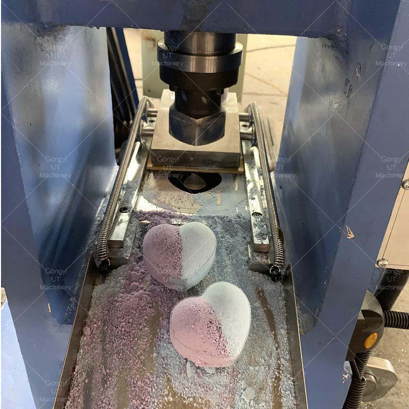 Fully Automatic Hydraulic Bath Salt Ball Making Machine with Stainless Steel Material