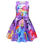 Children'S Dress Clothing Short Sleeve Girls Dresses Cosplay Girls Princess