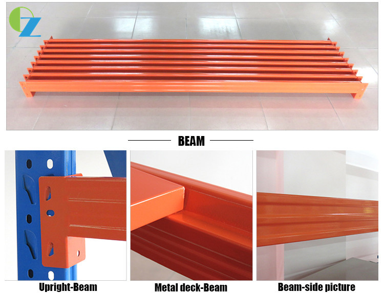 200KG Per Layer Powder Coated Steel Storage Racks Light Duty Warehouse Storage Shelf