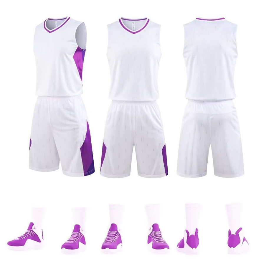 Basketball Uniform Suit Outdoor Basketball Training Camp Large Size Breathable Sweat-absorbent Vest