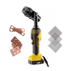 China Electro Punch Tool Battery-operated Hydraulic Knockout Hole Puncher Steel Plate Hole Digger 16 - 60mm Diameter wholesale