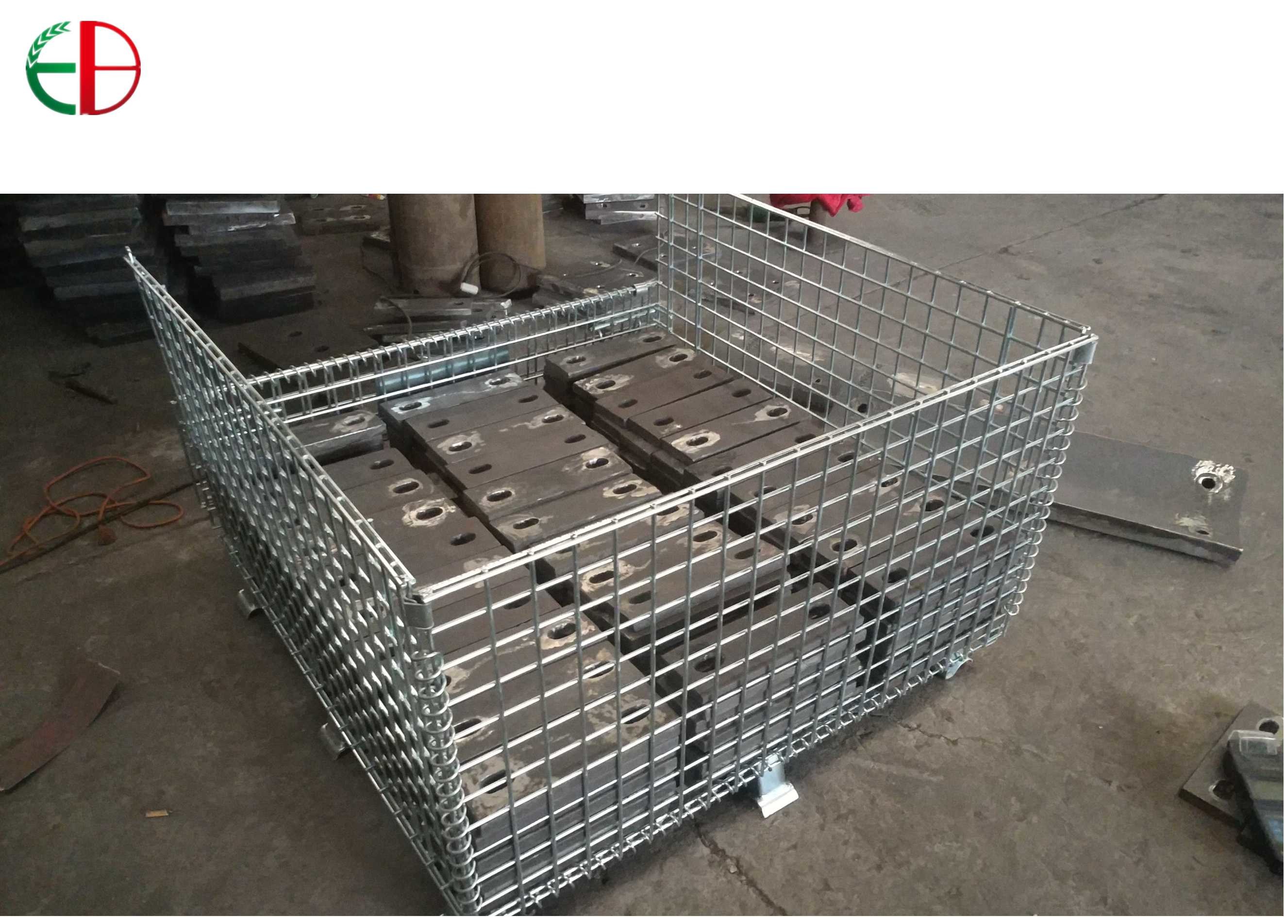 HBW630cR9 Rectangular Wear Plate , Ni-Hard White Iron Casting Hardness Check EB 10023