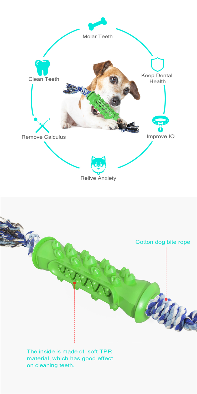 Manufacture Pet Product Durable Dog Chew Toys Rubber Bone For Dogs