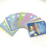 Kids Biodegradable Varnishing Education Flash Cards