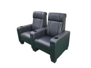China Push Back Sliding Mechanism Recliner Sofa Home Theater Individual Seat wholesale