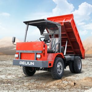 China Dump 3.5 Ton Underground Mining Truck 4*4 Driven Smooth Operation Safety wholesale