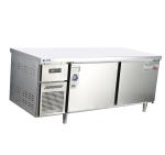 110V/60HZ 2-Door Stainless Steel Counter Chiller for Commercial Kitchen