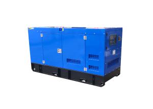 China 40kVA 32kW Silent Isuzu Diesel Generator Set Low Fuel Consumption wholesale