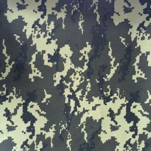 China 65% Polyester 35% Cotton Outdoor Waterproof Camouflage Material Fabric Twill 3/1 wholesale