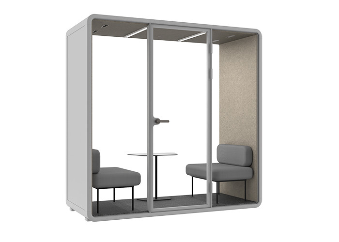 Model SL Office Pods With PET Acoustic Felt Elevate Communication And Inspire Collaboration