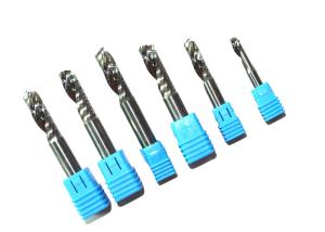 China Solid Carbide Single Flute End Mill / One Flute Milling End Mill Cutter wholesale