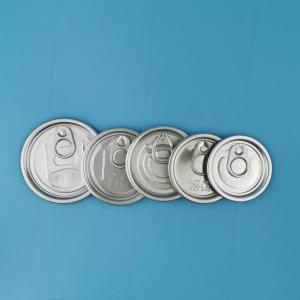China 73mm 300# Aluminum Easy Open Can Lids For Canned Food wholesale