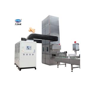 China High Accuracy 150kg/H Enrobing Chocolate Wafer Making Machine wholesale