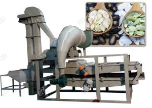 China High Efficiency Nut Shelling Machine , Watermelon Pumpkin Processing Equipment wholesale
