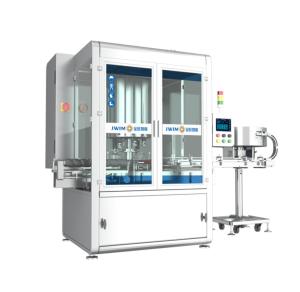 China 80ml-1L Automatic Capping Machine 6000BPH Rotary Packaging Machine wholesale