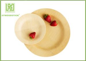 China Ecochoice Biodegradable Disposable Cocktail Plates , Restaurant Wooden Dinner Plates wholesale