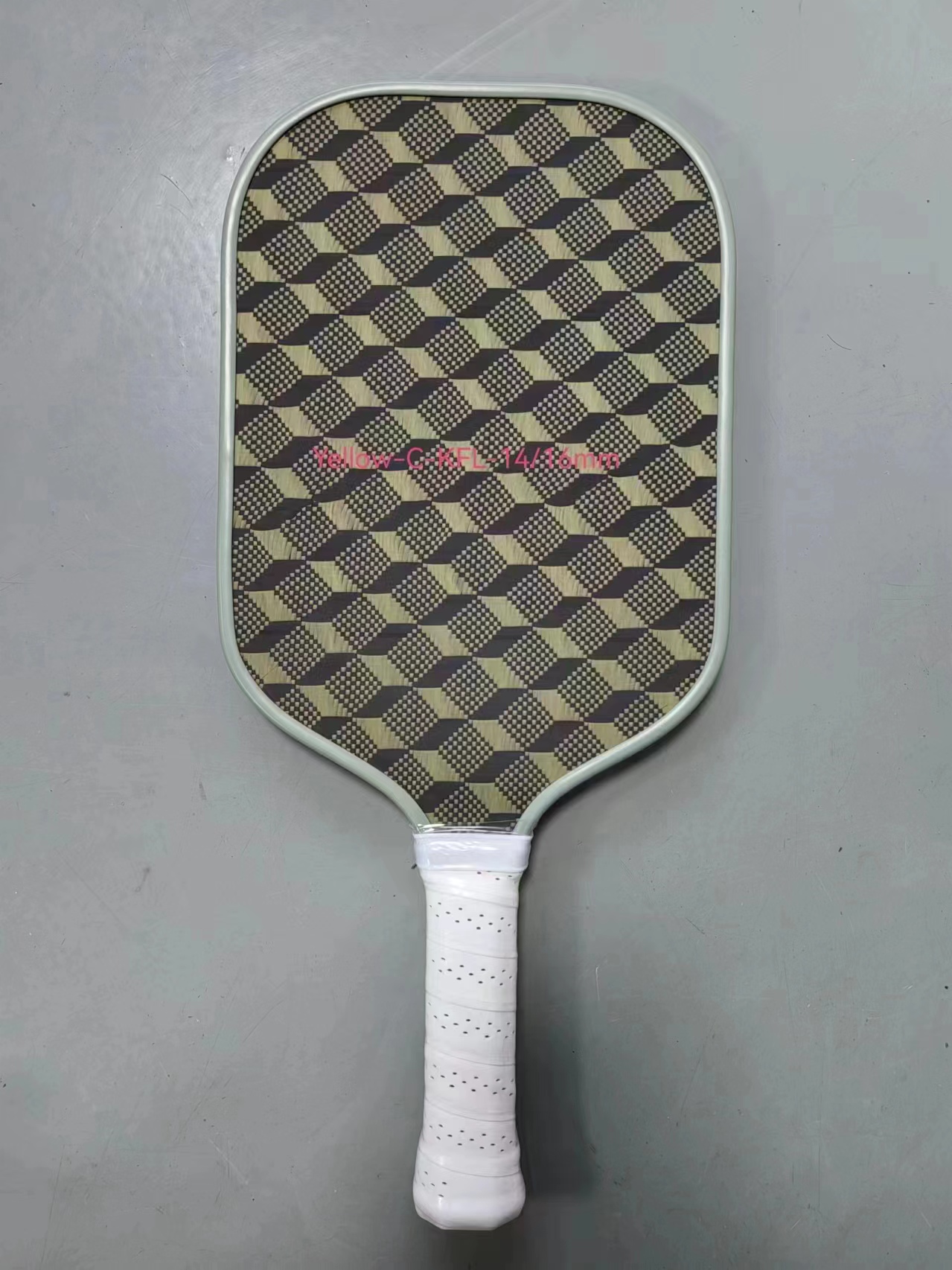 16mm Thick Durability T700 KVL Carbon Fiber Pickleball Paddle for Customizable Outdoor