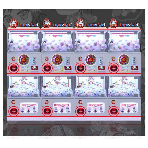 Amusement Game Center Suitable Kids Toys Vending Machine with Capsule Gashapon Options