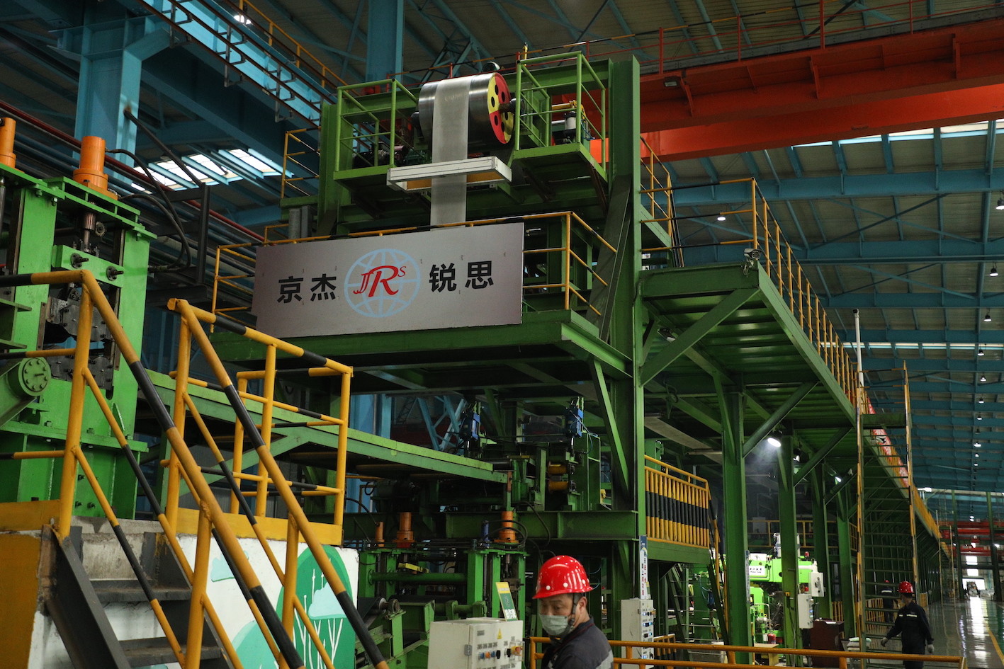 2.0mm 4.0mm 780mm Continuous Galvanizing Line Double Work