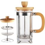 Stainless Steel Frame Portable Coffee Makers High Borosilicate Glass Coffee