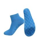 Blue Unisex Non Slip Grip Socks Trampoline Park Ankle Socks Sports direct
