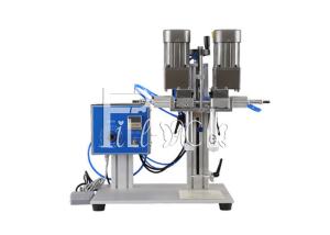China Semi Auto Desktop Pneumatic Screw Capping Machine For Spray Plastic Bottle wholesale