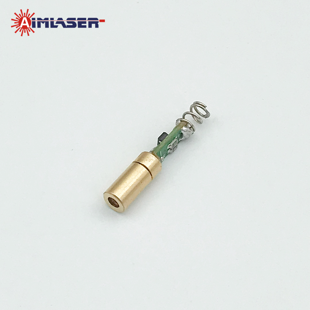 650nm 5mW Super Small Red Dot Laser Diode Module with External Driver and Spring for Gun Aiming Laser Sight Laser Part