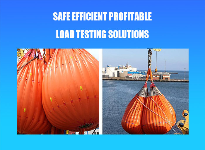 Durable Compact Crane Load Test Water Bags Safe