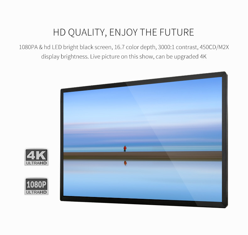 24 Inch 55 Inch Education Interactive Whiteboard Wall Mounted