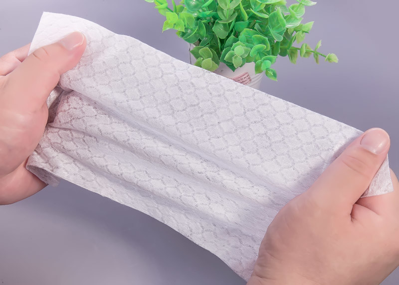20cm 45gsm Polyester Spunlace Fabrics For Home Textile