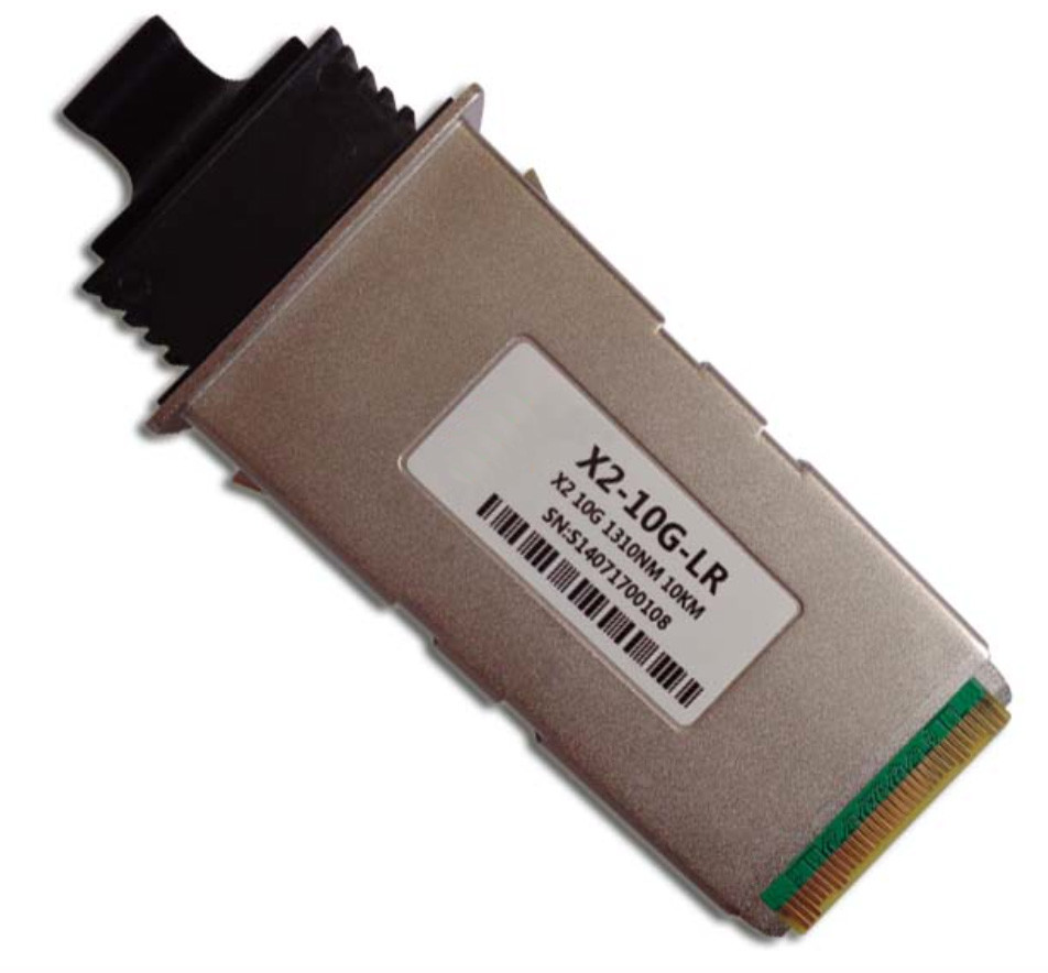 X2-10GB-LR SC SFP Fiber Optic Transceiver , Ethernet Fiber Optic SFP Module