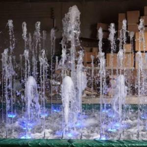 China Stainless Steel Portable Fountain Signal Control High Spray wholesale