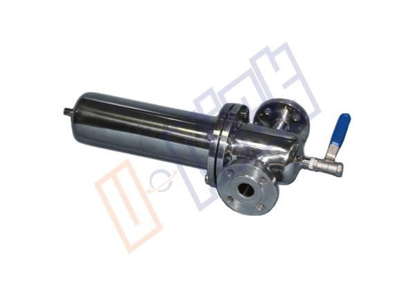 10 Inch SS Cartridge Filter Housing / Industrial Filter Housing Dangling Mounted