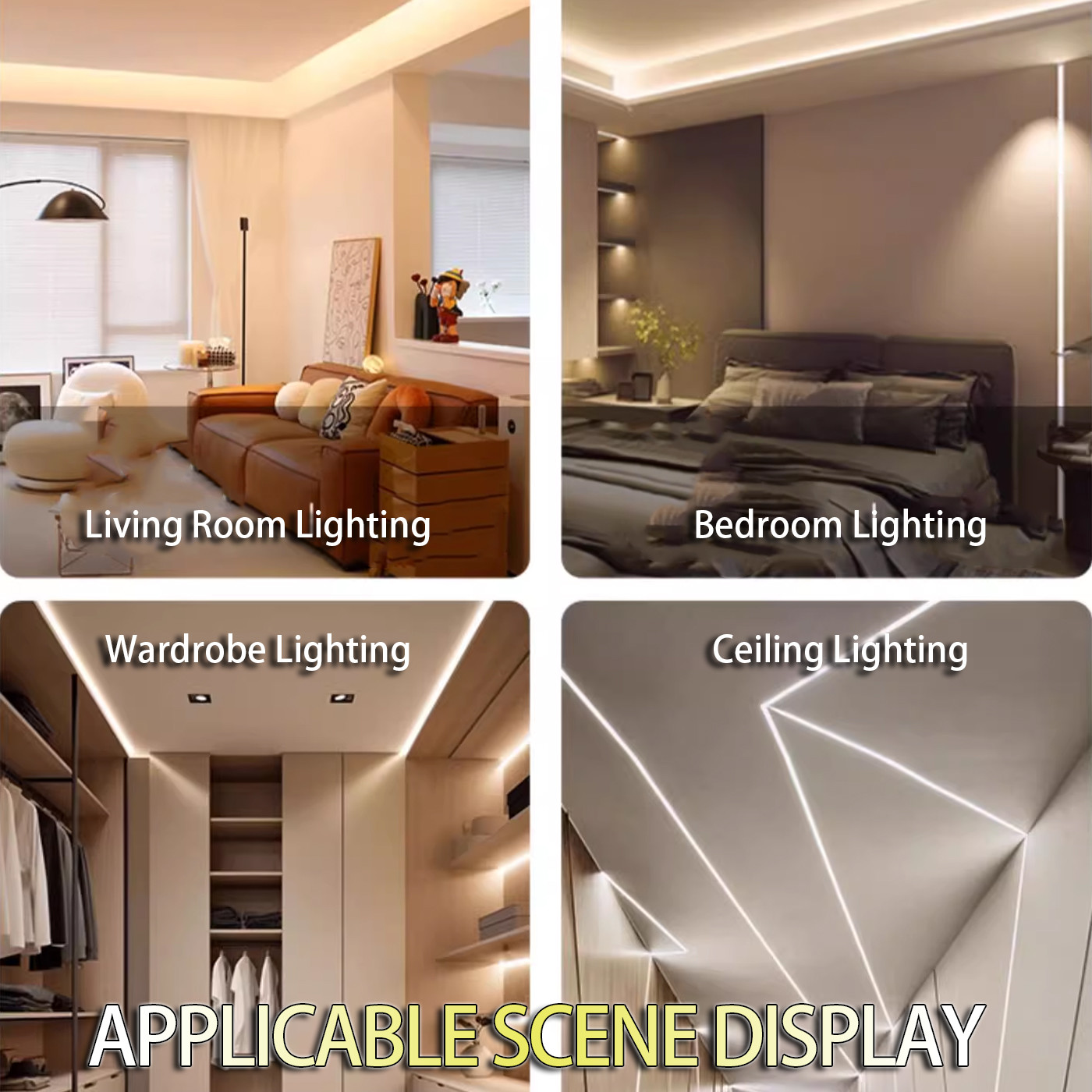 Wire Drawing Surface 24V LED Light Strip for Special Brightness Outdoor Lighting