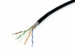 PVC+UV PE Double Sheath CAT6 UTP Cable , Outdoor Ethernet Cable Cat6