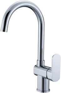 China Deck Mounted Kitchen Sink Water Faucet Brass wholesale