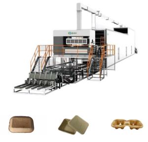 China Waste Paperboard Cup Tray Making Machine Fully Automatic With Dryer wholesale