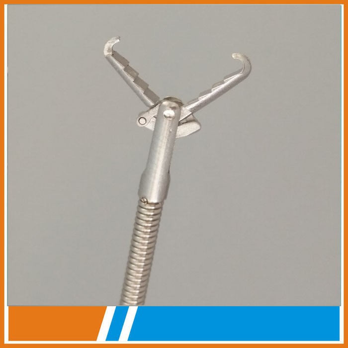 Stainless steel disposable foreign body removal forceps